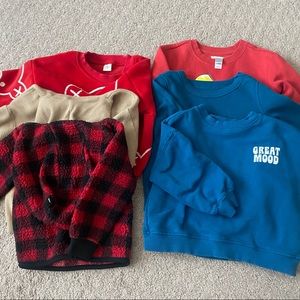 Sweatshirt Pack! 6 sweaters for the fall and winter.